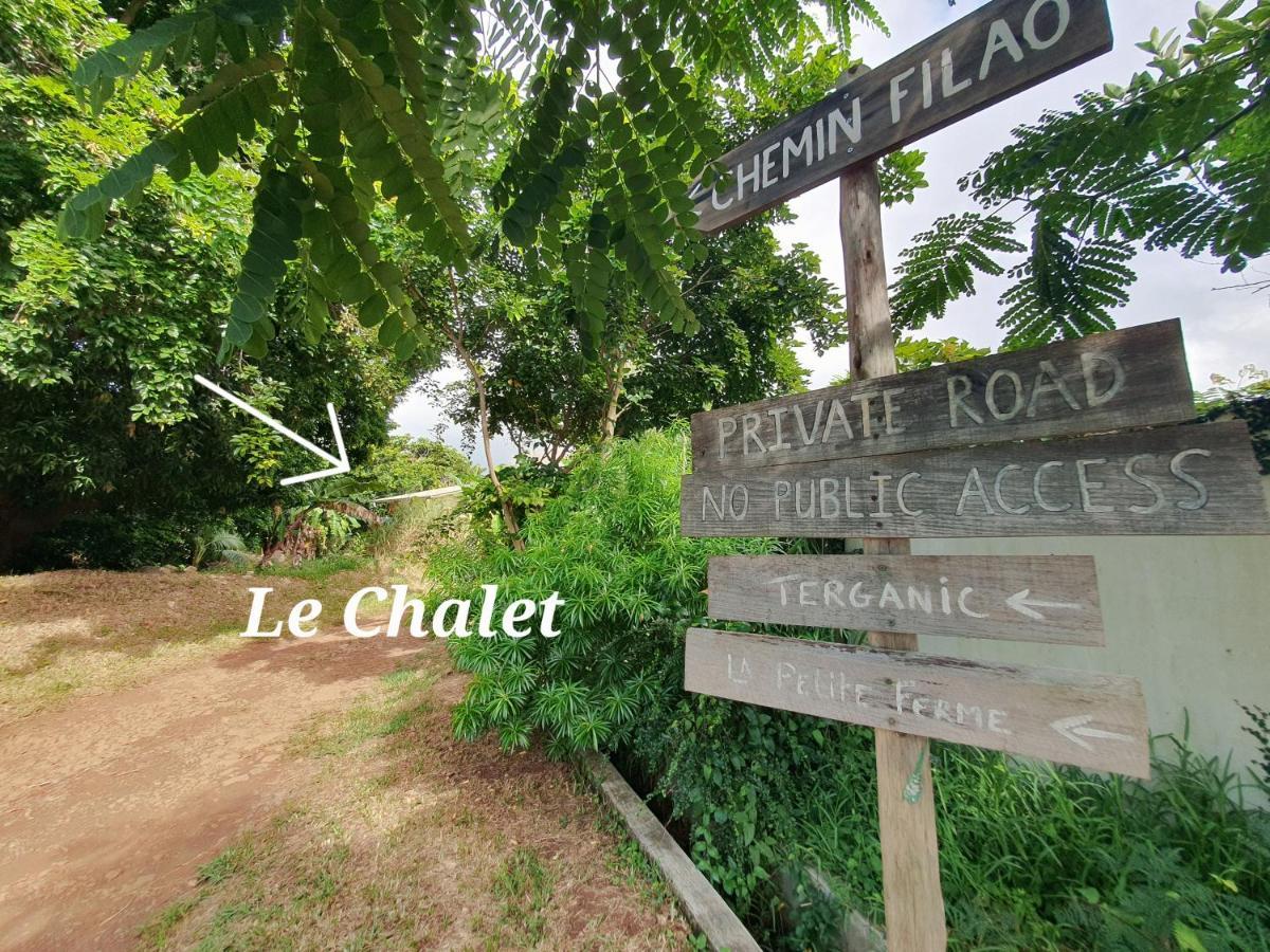 Le Chalet, La Petite Ferme Vieux Grand Port Екстериор снимка
